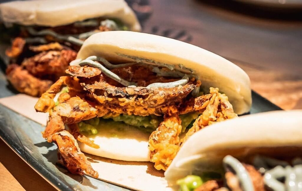Bao de cangrejo de concha fina